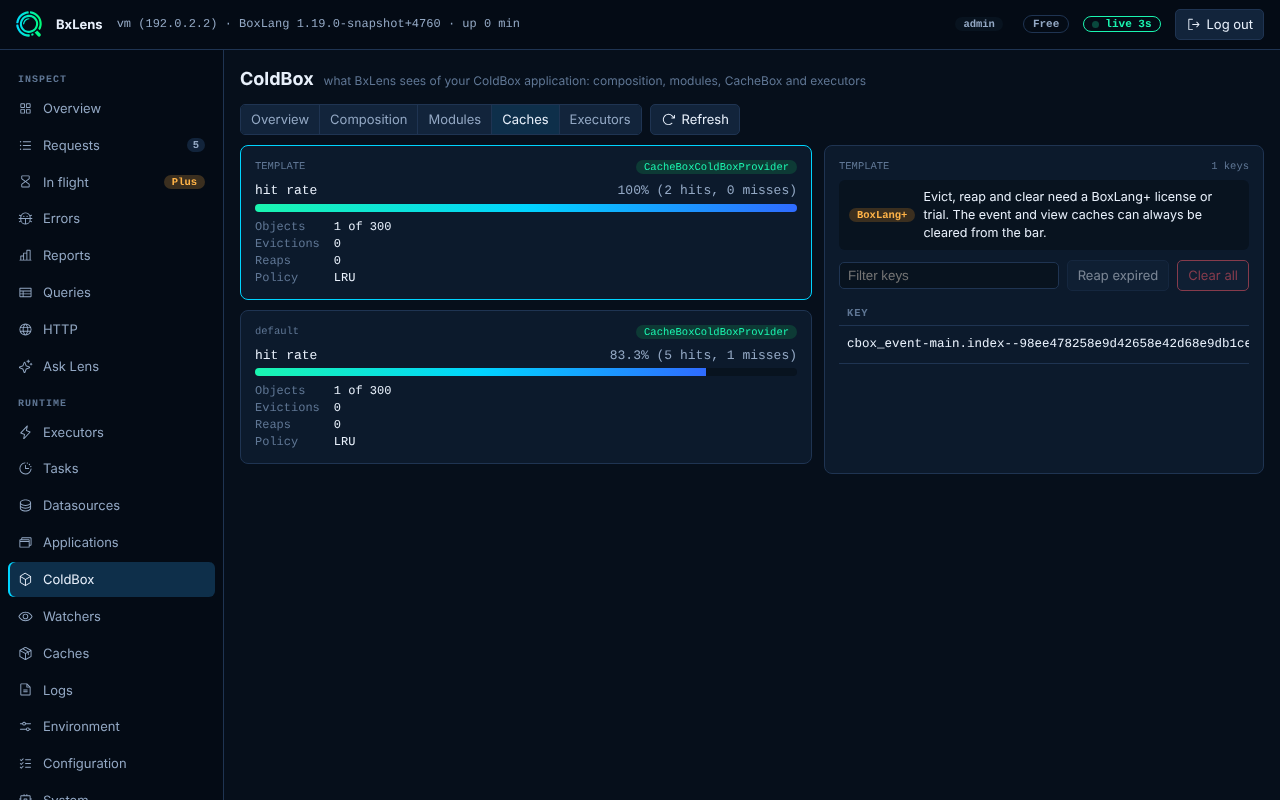 CacheBox caches