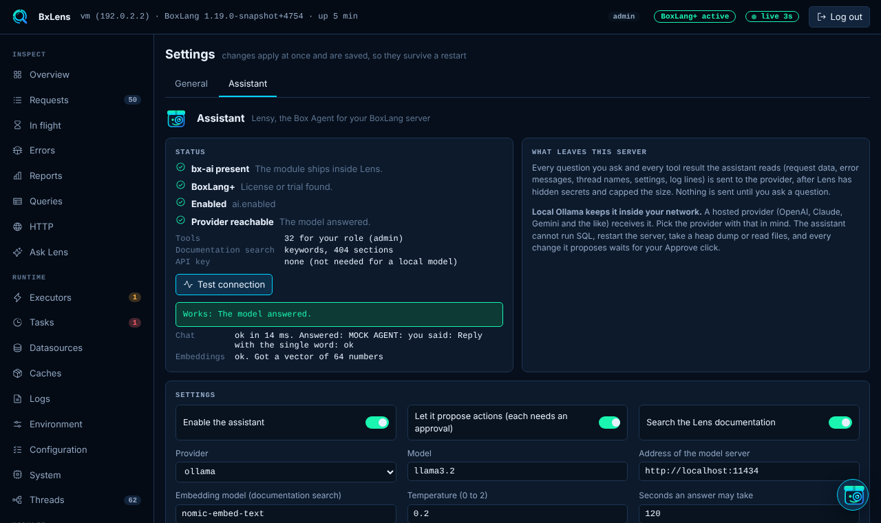 The AI page
